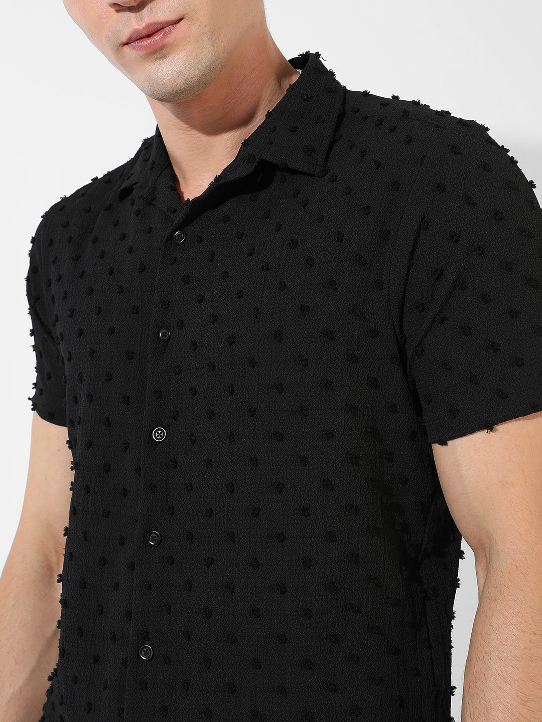 Self-Design Pom-Pom Shirt