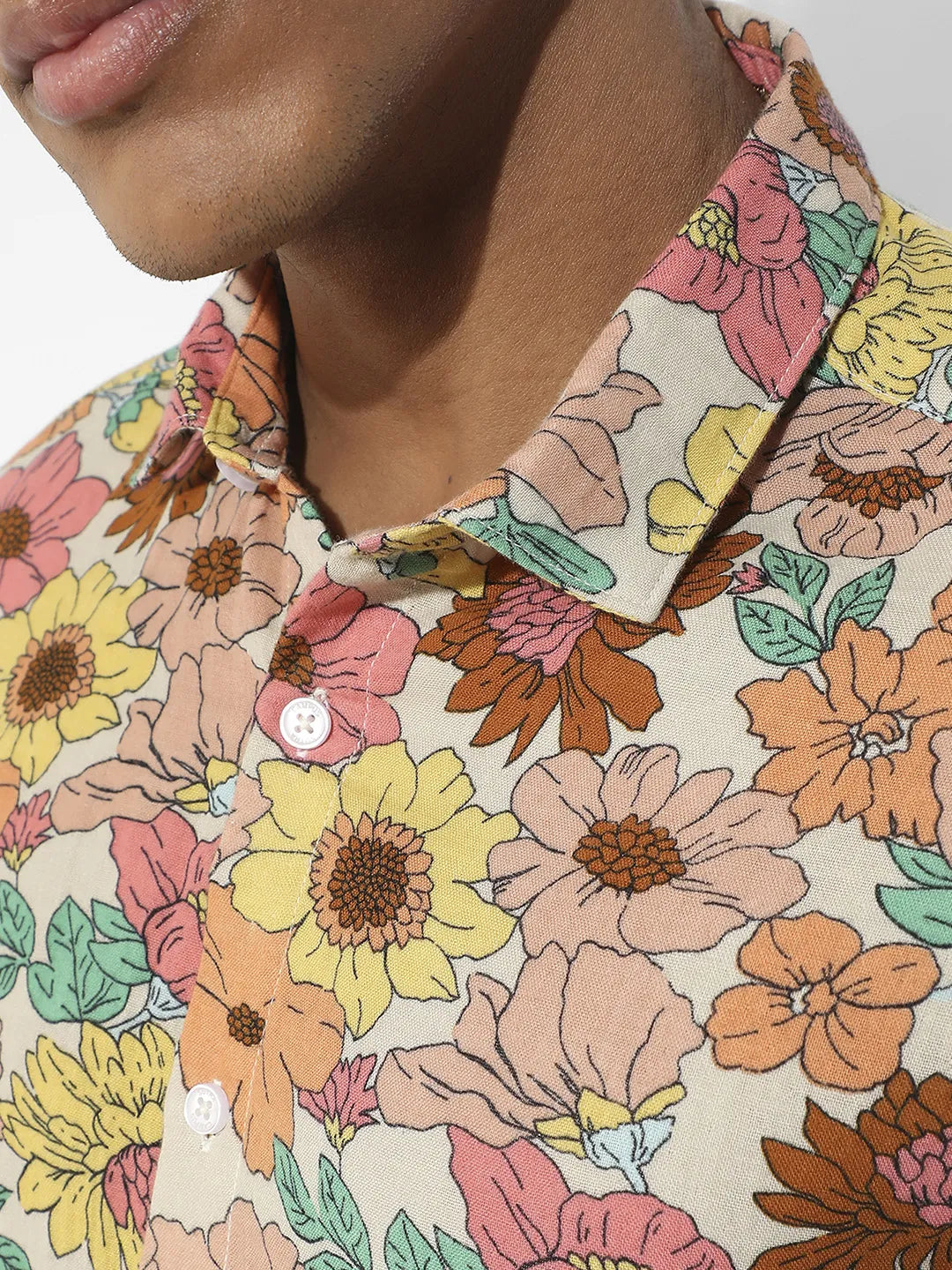 Multicolour Floral Cluster Shirt