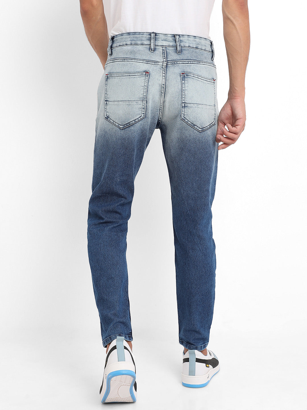 Contrast Ombre Denim Jeans