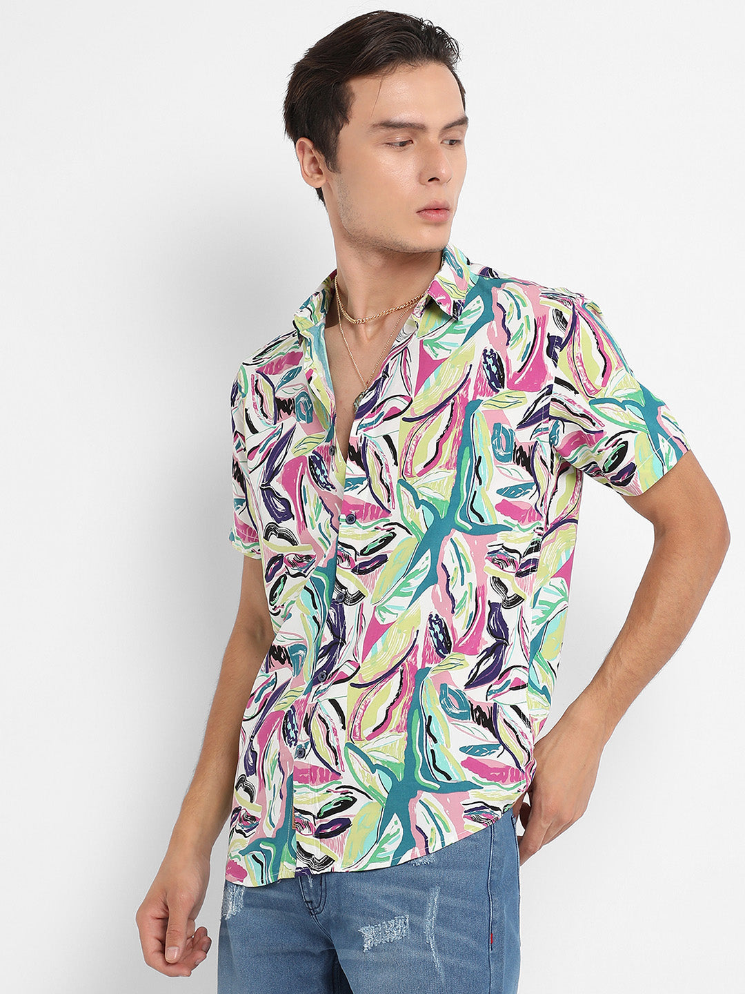 Abstract Foilage Shirt