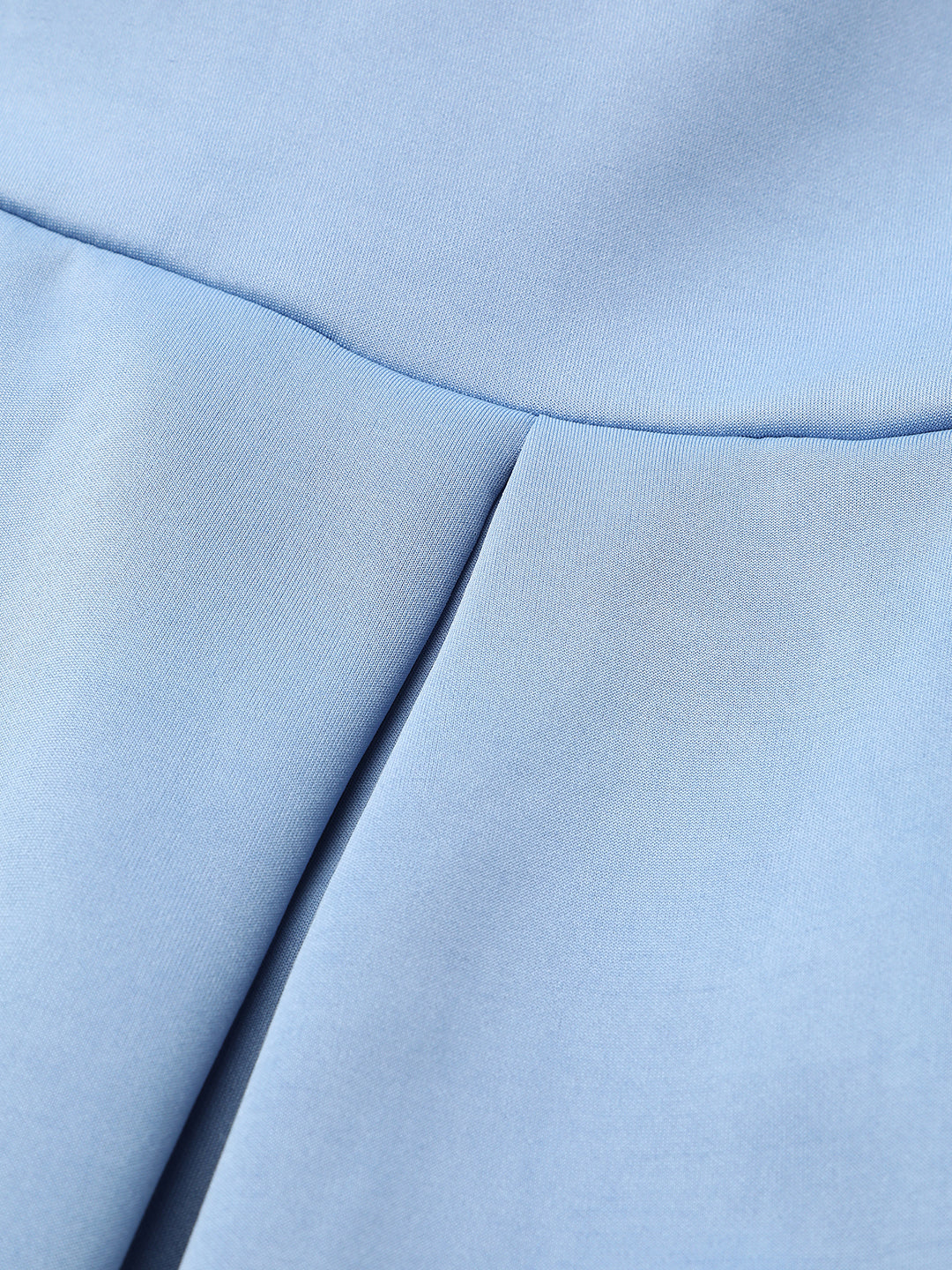 Light Blue One-Shoulder Dress