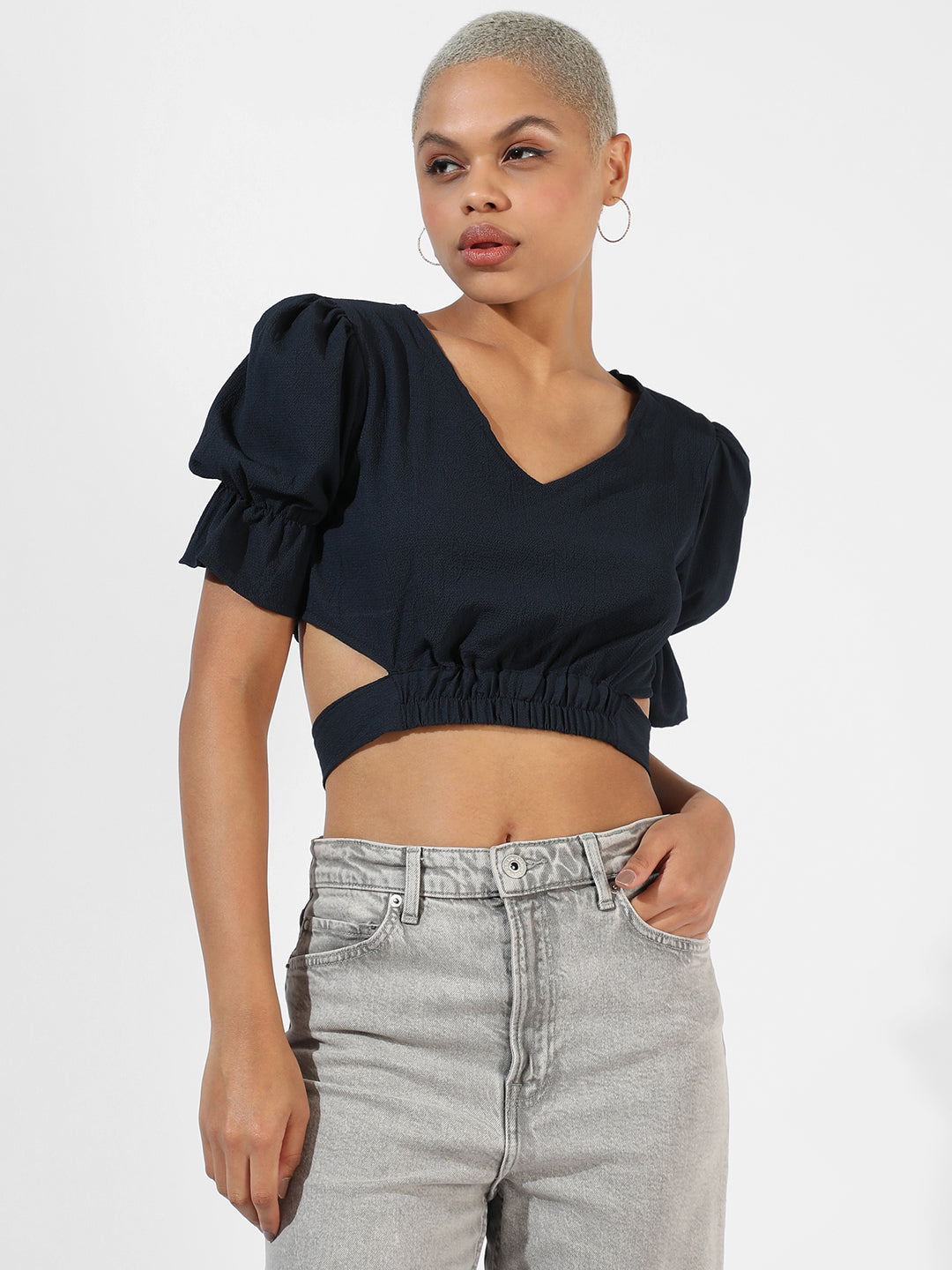 Tie-Up Cropped Top