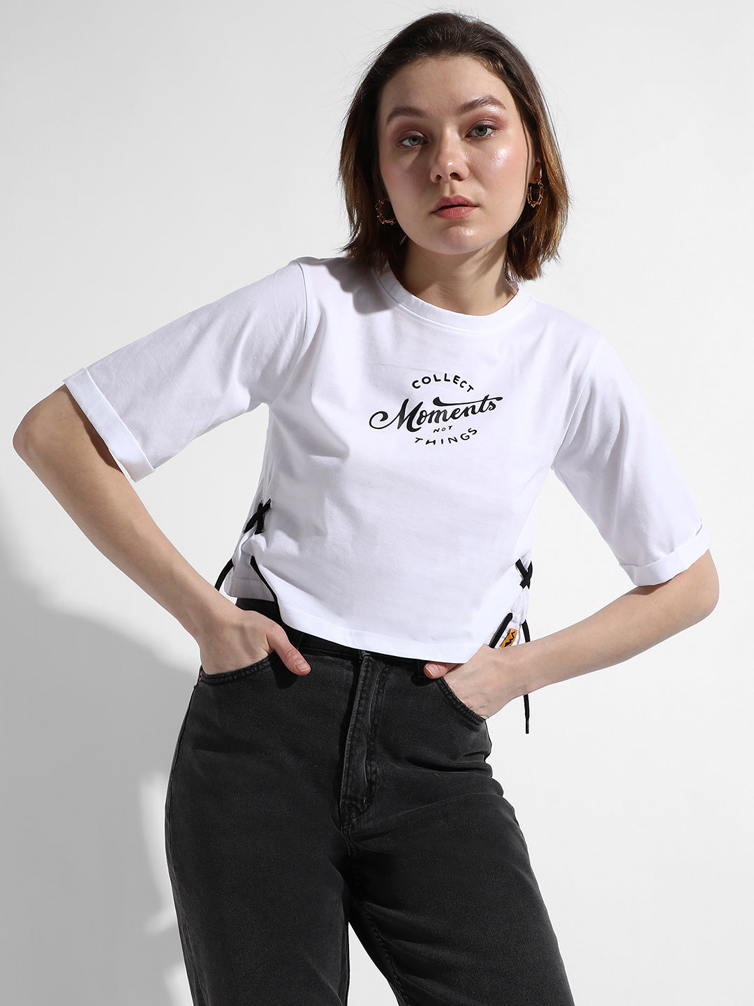 Collect Mots Cropped Top