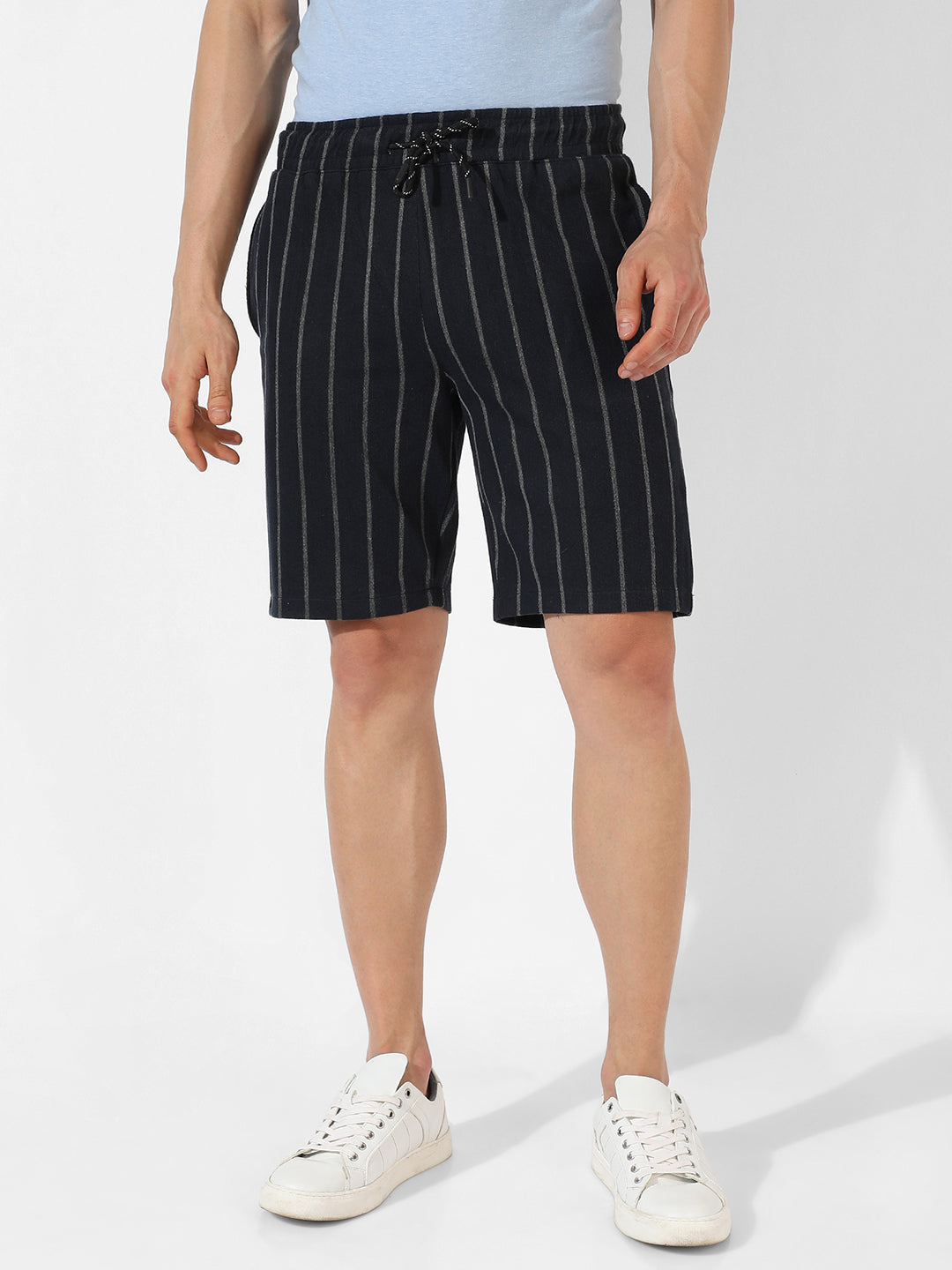 Halo Striped Shorts