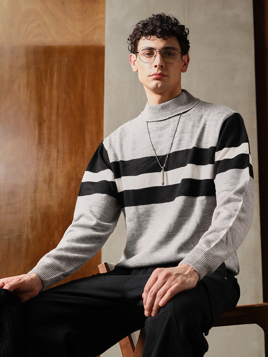 Full Sleeve Turtle Neck Sweater