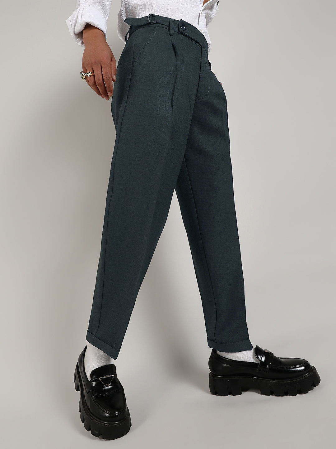 Lightweight - Tailored Linen-Blend Trousers