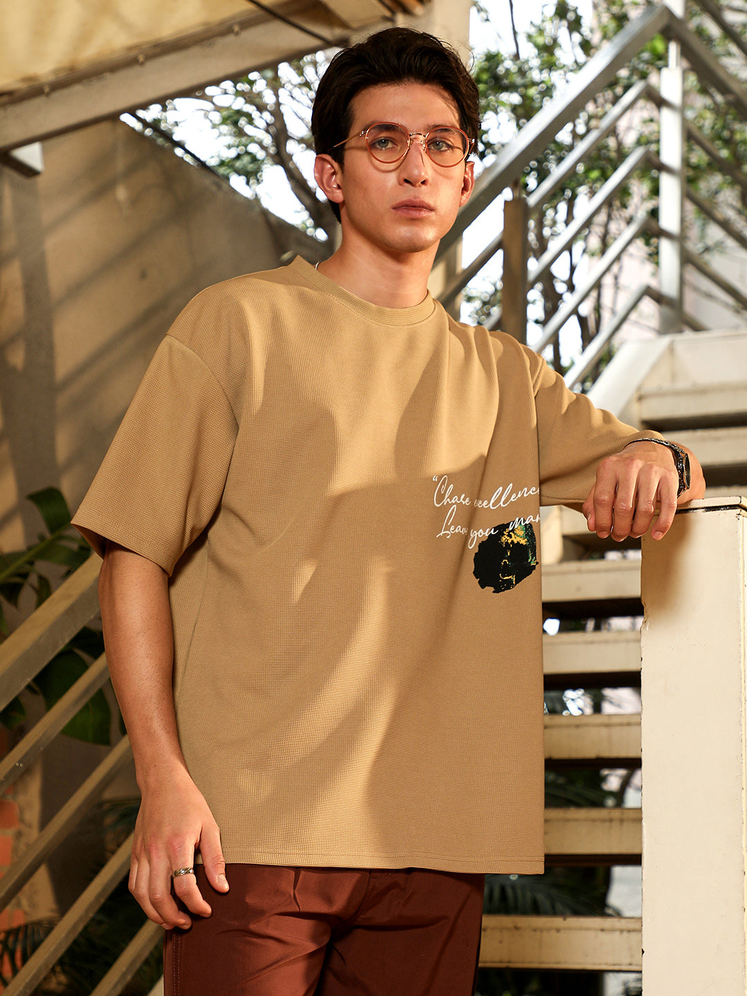 Boxy Grecian-Modernism T-Shirt