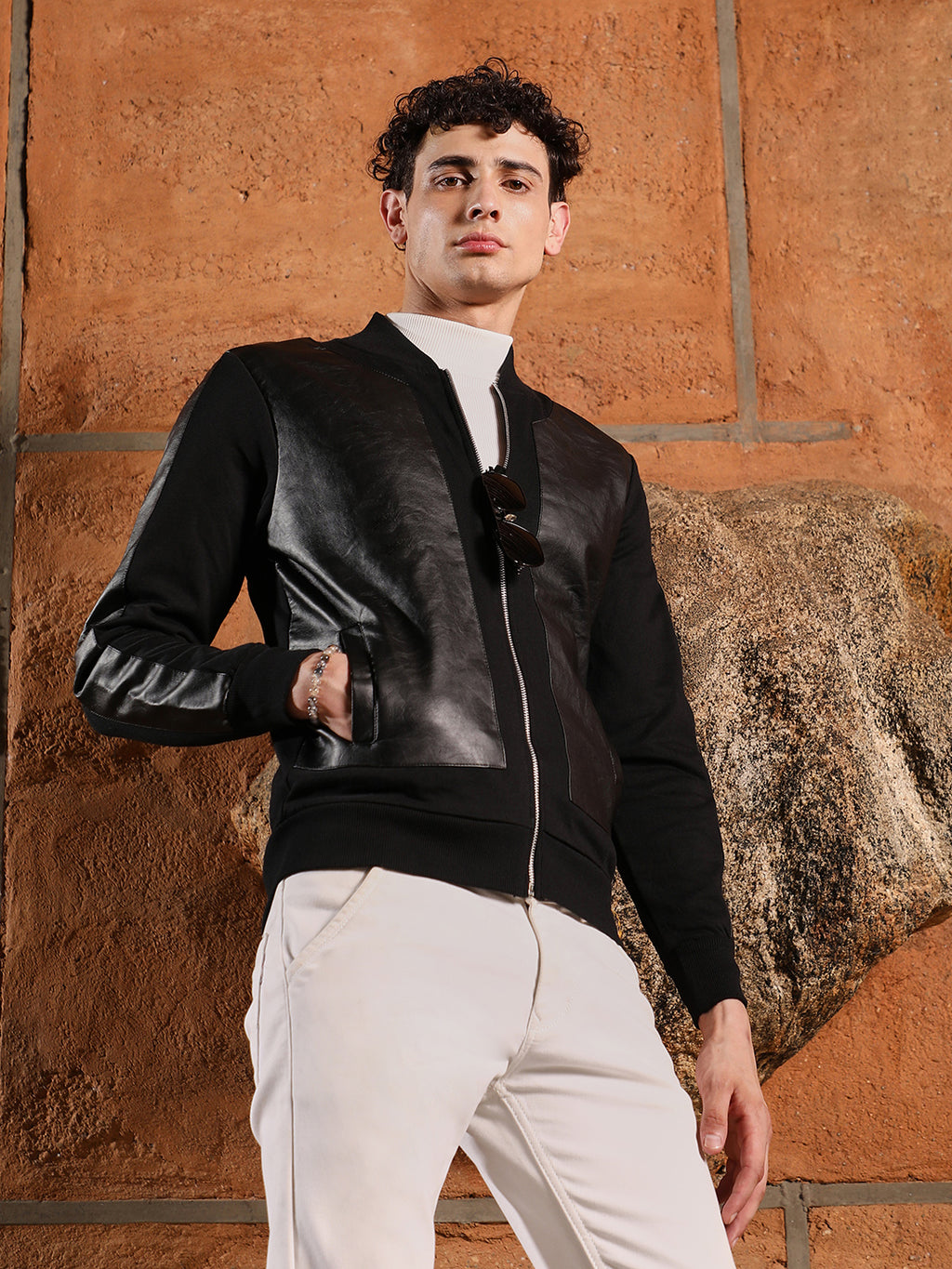 Self-Patch Bomber Jacket