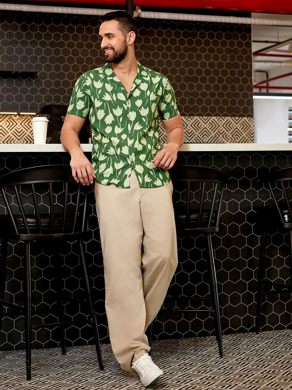 Botanical Block Shirt