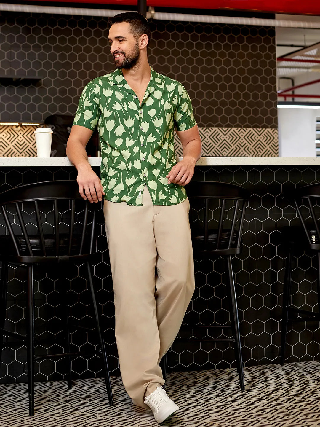 Botanical Block Shirt