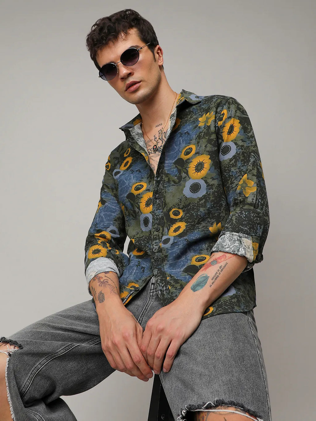 Botanical Abstract Shirt