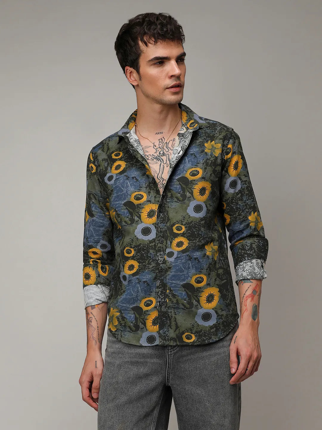 Botanical Abstract Shirt