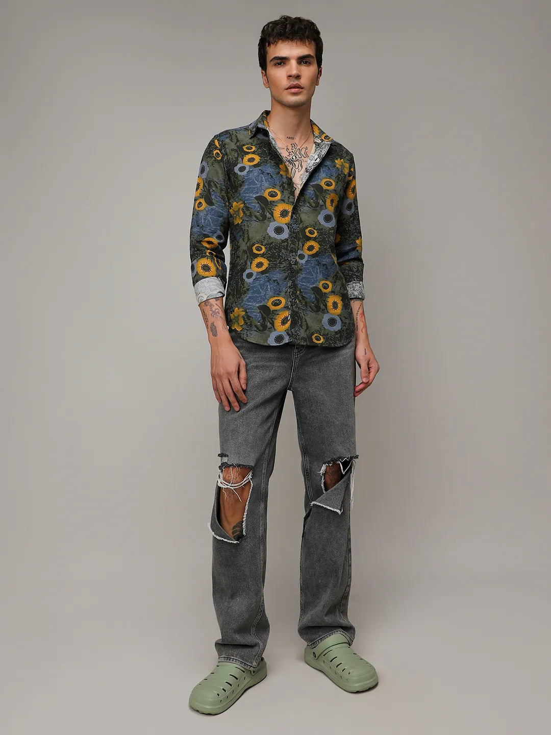Botanical Abstract Shirt