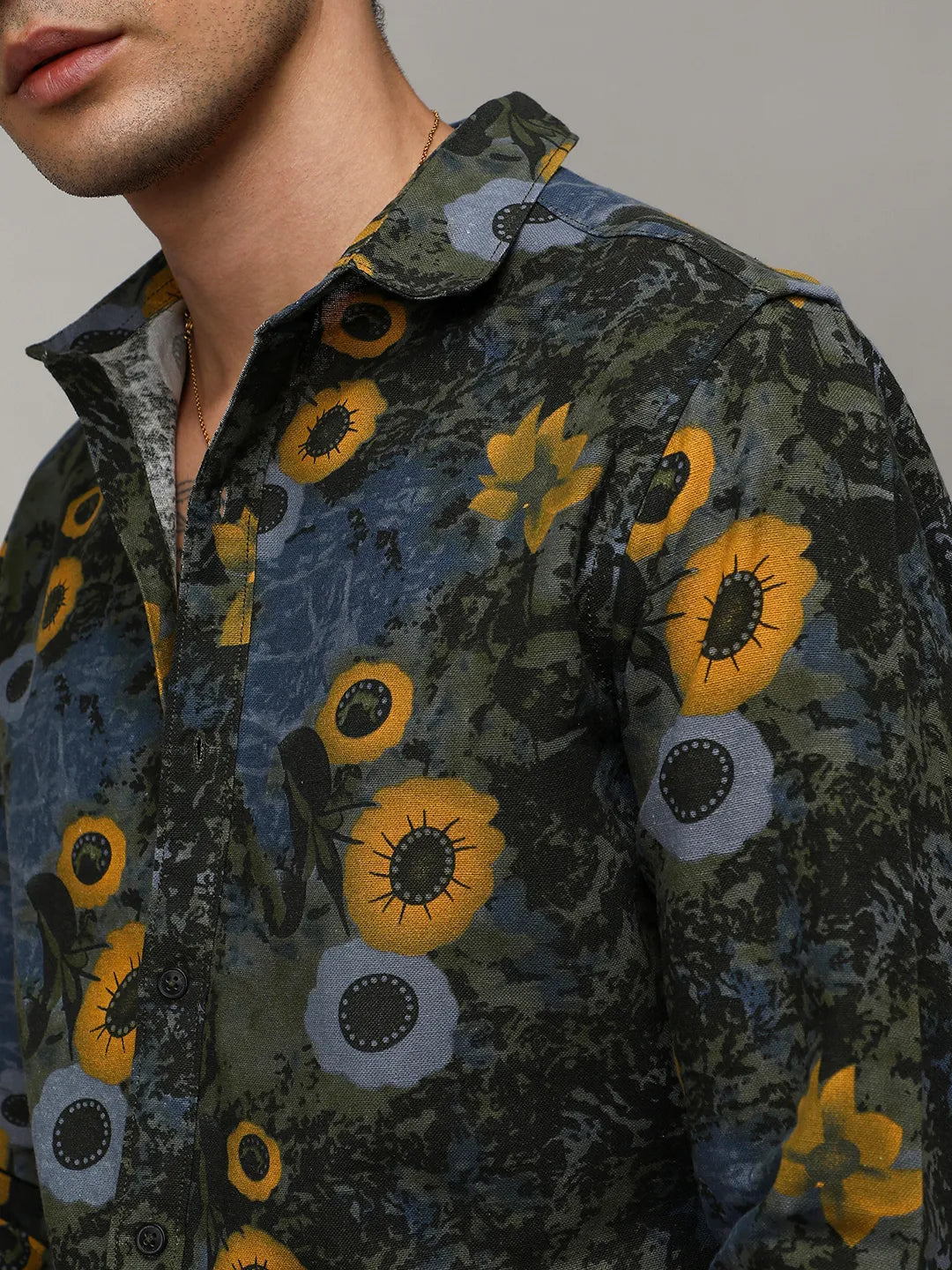 Botanical Abstract Shirt