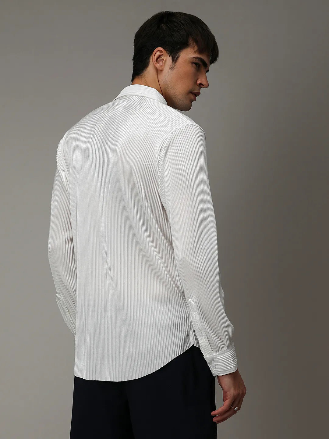 Pleat-Creased Shirt