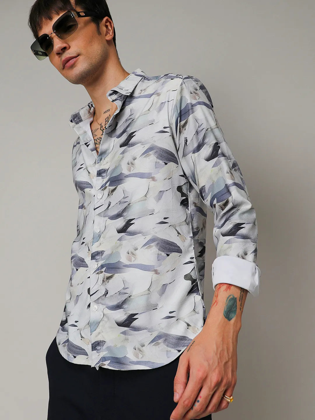 Abstract Fade Shirt