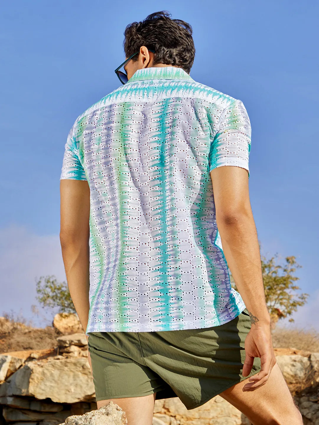 Horizontal Tie-Dye Shirt