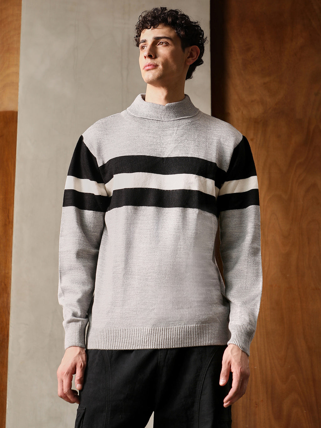 Full Sleeve Turtle Neck Sweater