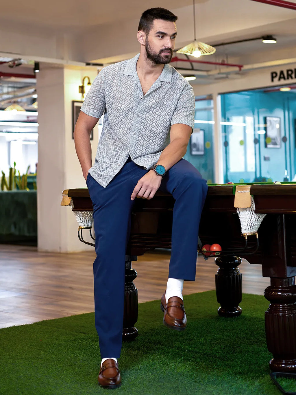 Floral Embroidered Shirt