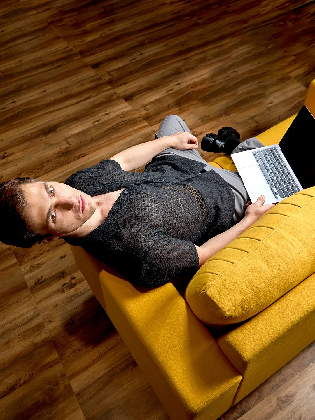 Floral Embroidered Shirt