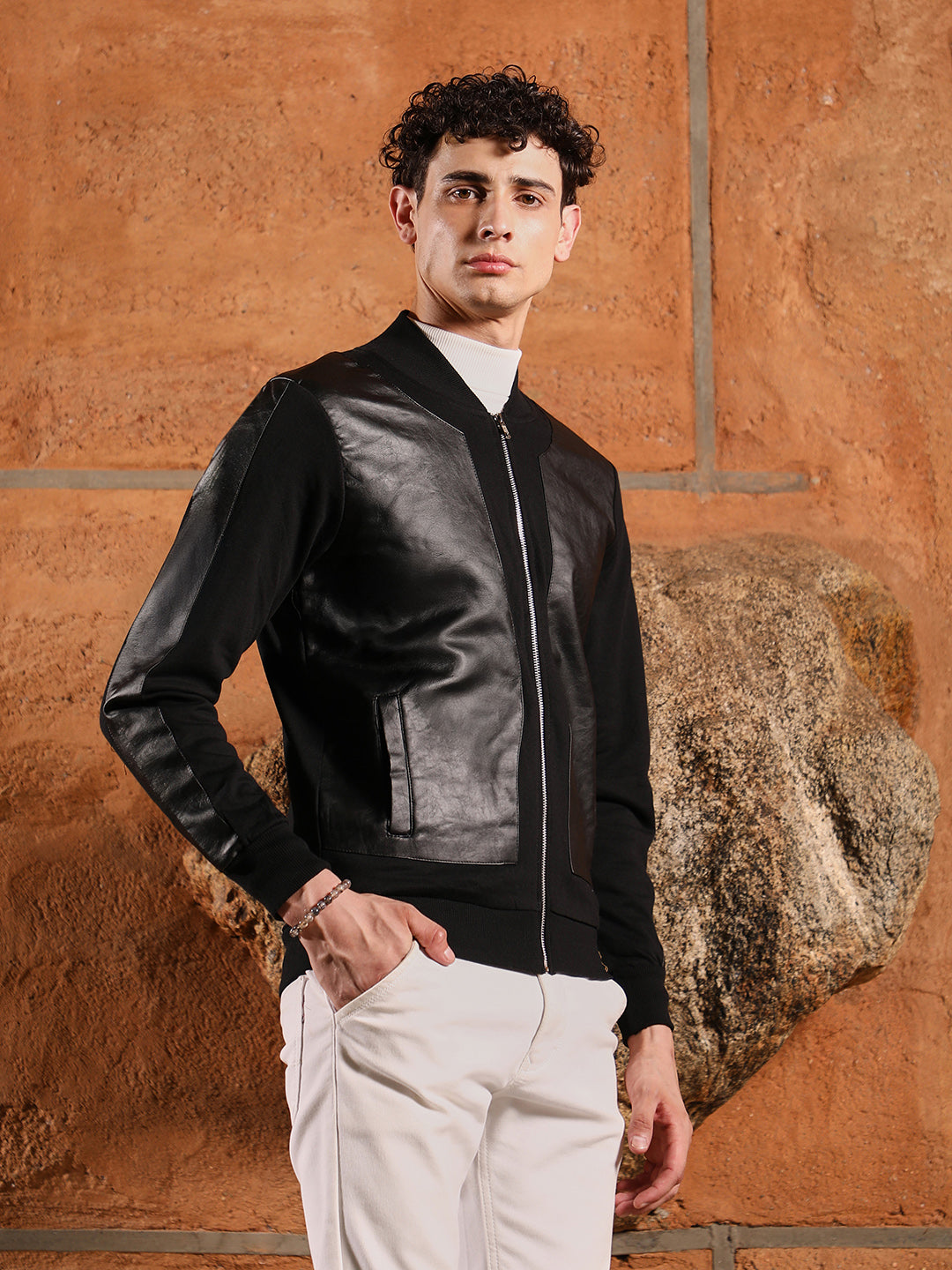 Self-Patch Bomber Jacket