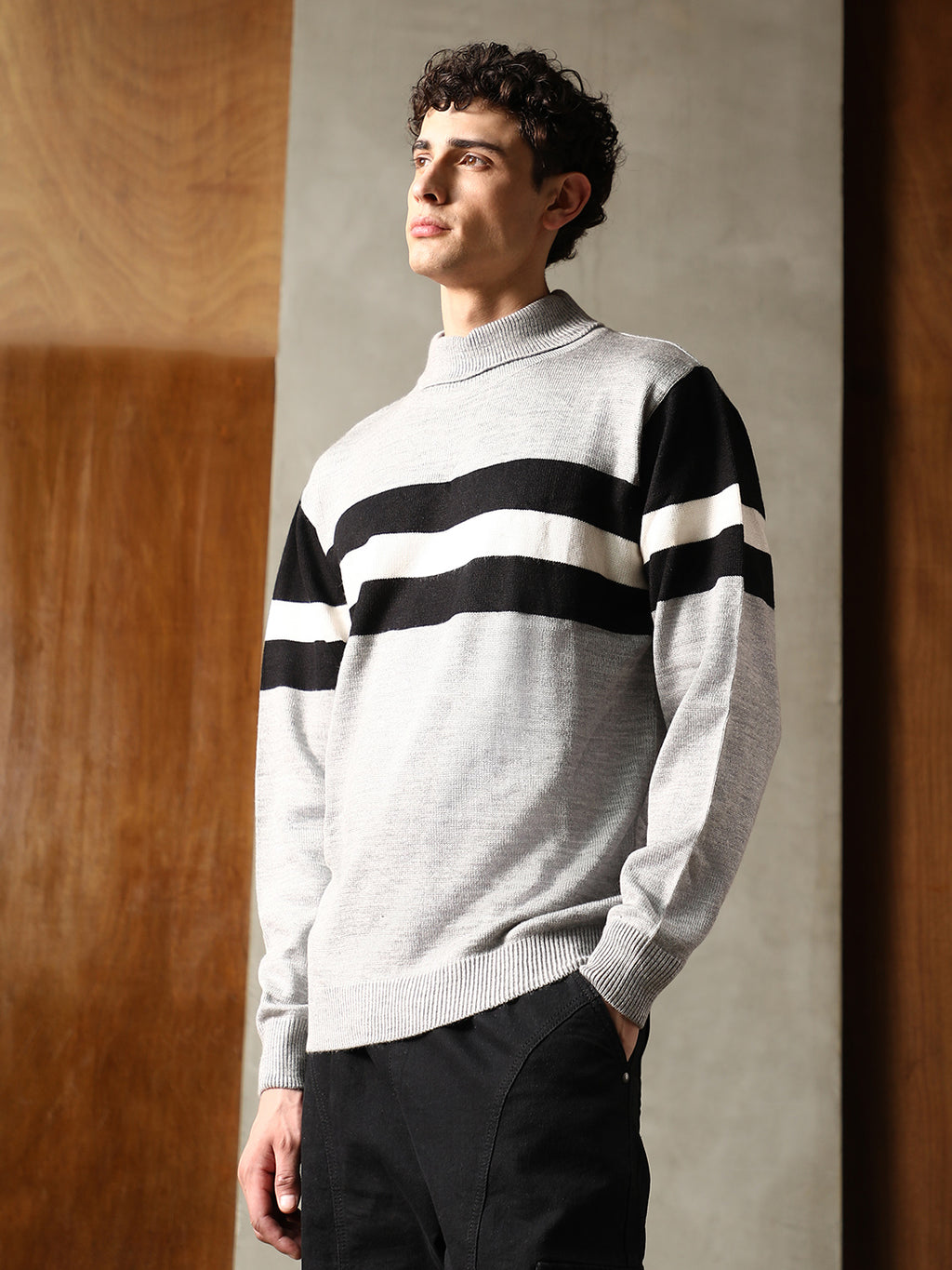 Full Sleeve Turtle Neck Sweater