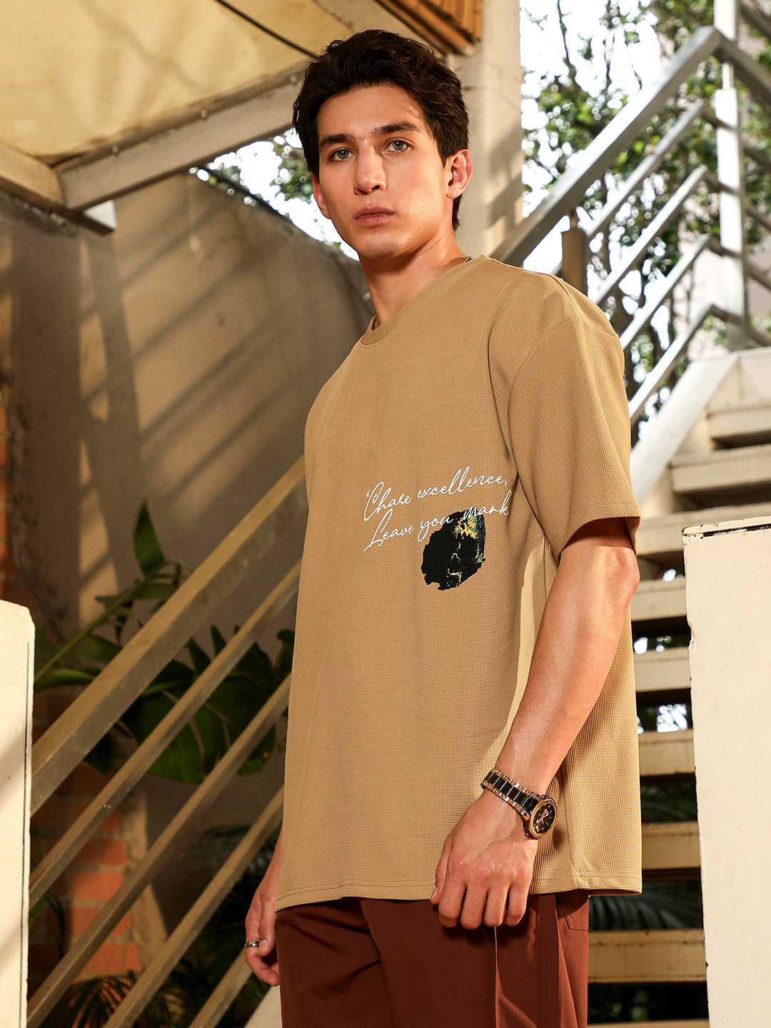 Boxy Grecian-Modernism T-Shirt