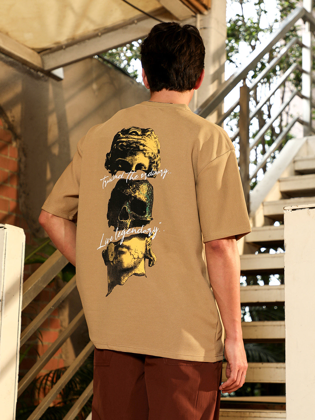 Boxy Grecian-Modernism T-Shirt