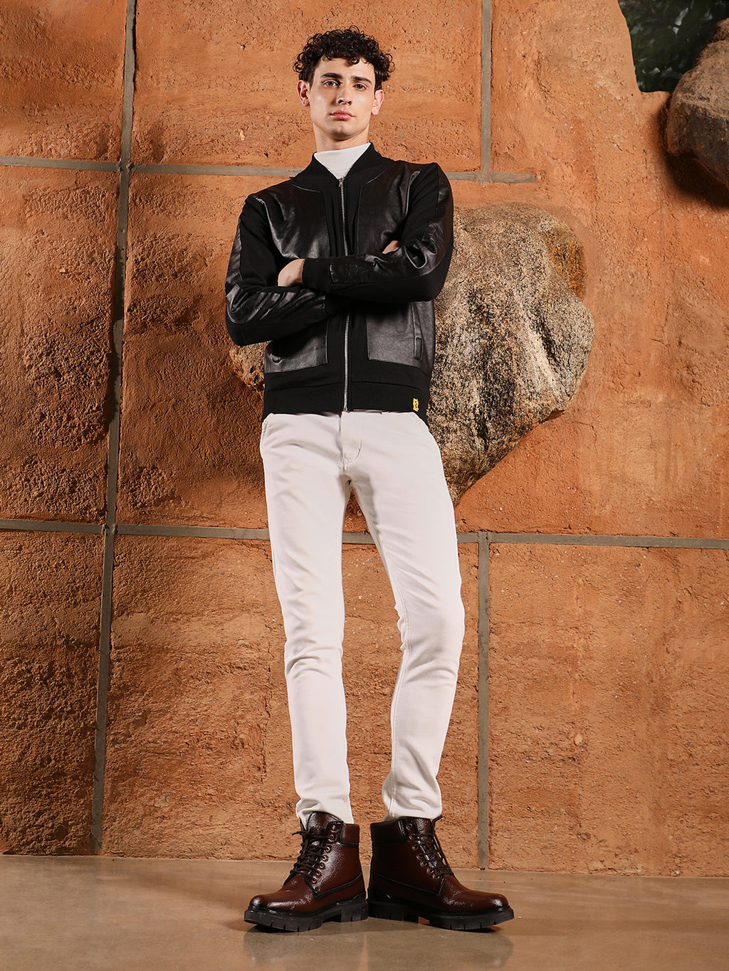 Self-Patch Bomber Jacket