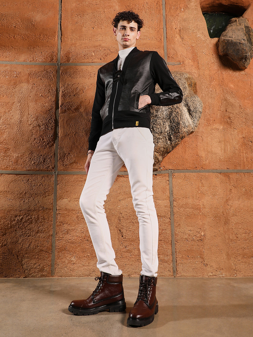 Self-Patch Bomber Jacket