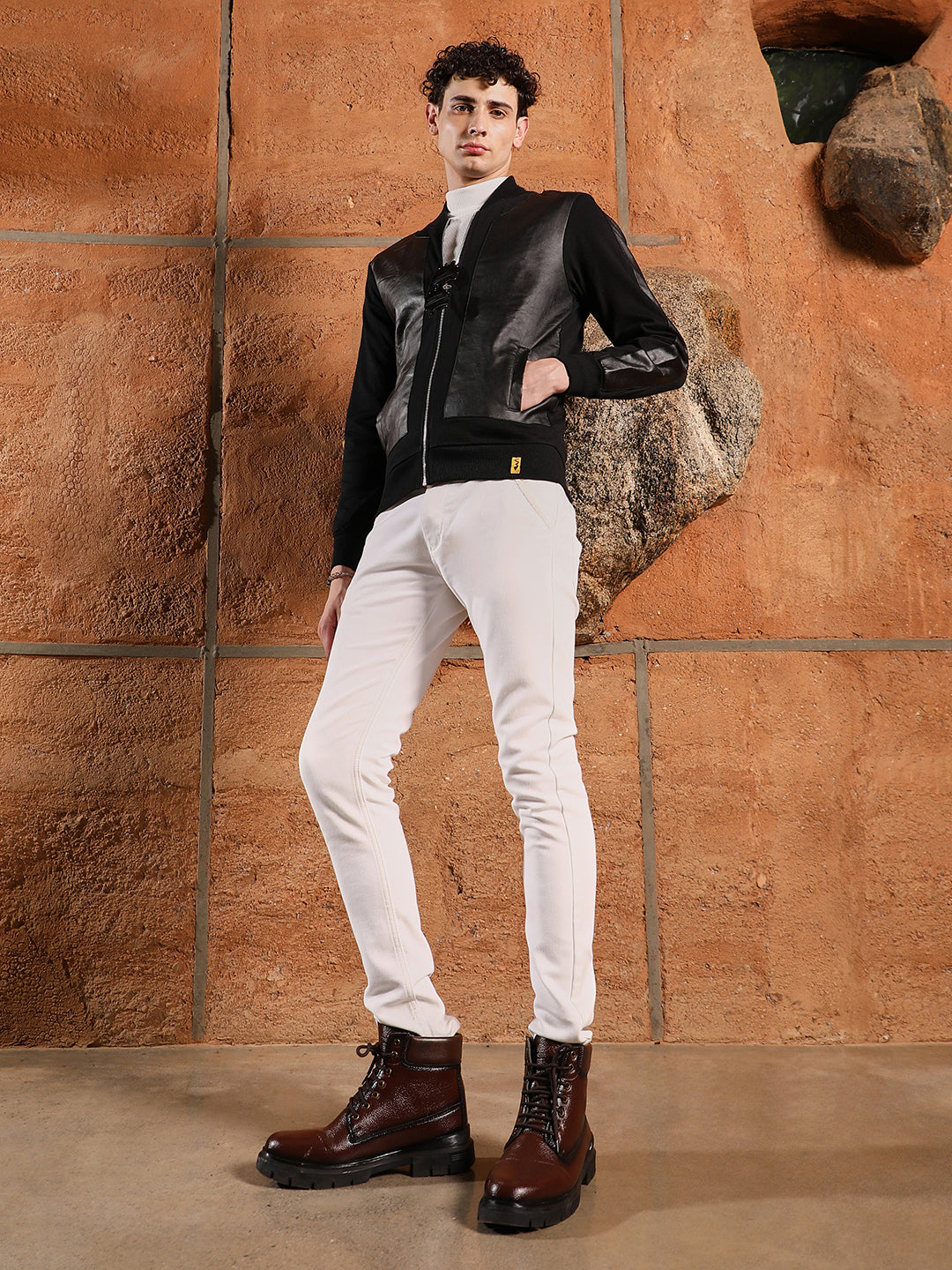 Self-Patch Bomber Jacket