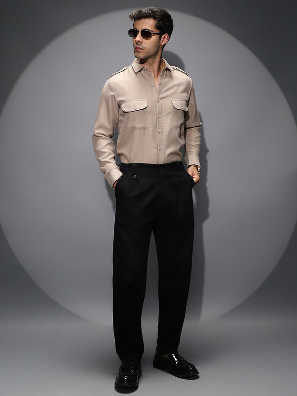 Solid Relaxed Shirt