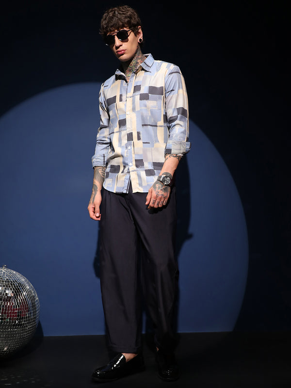 Cubic-Overlap Shirt