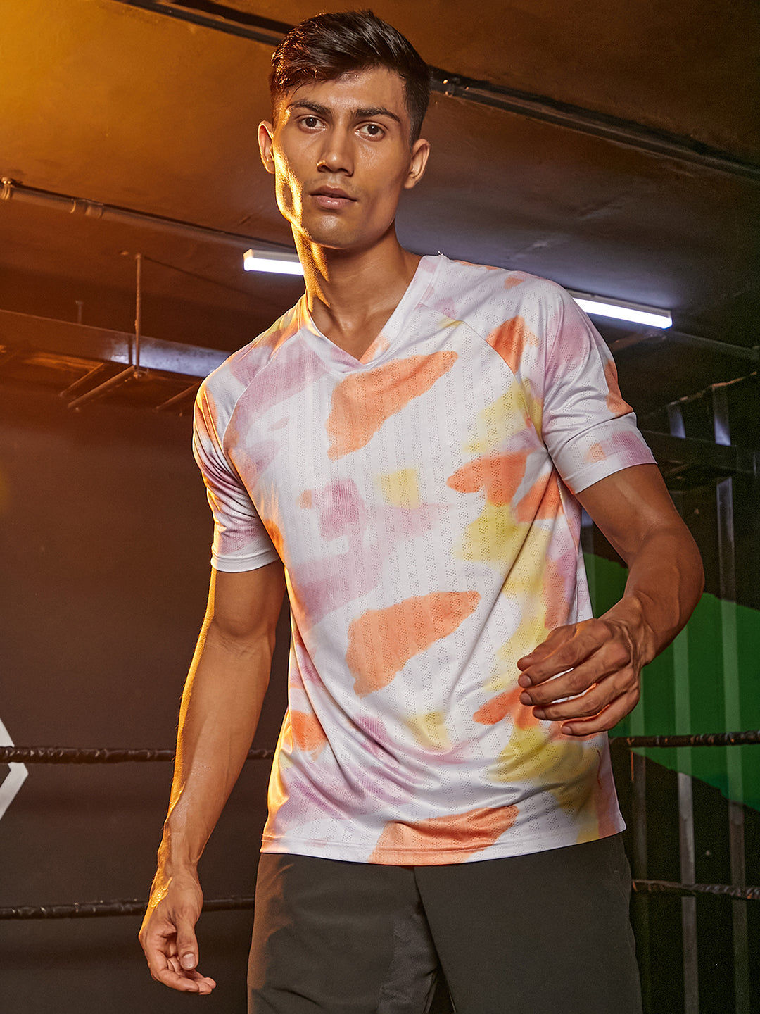 Water Strokes Activewear T-Shirt