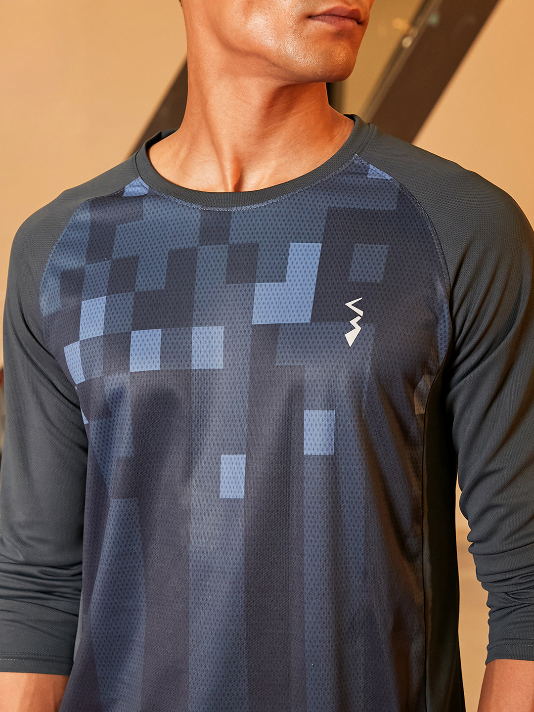 Digital Block Activewear T-Shirt