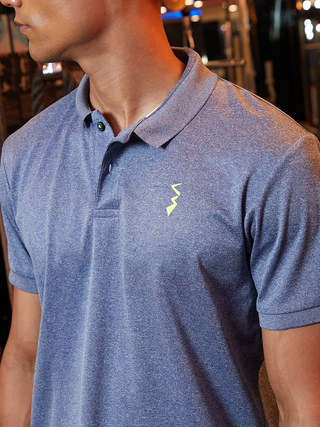 Basic Activewear Polo T-Shirt