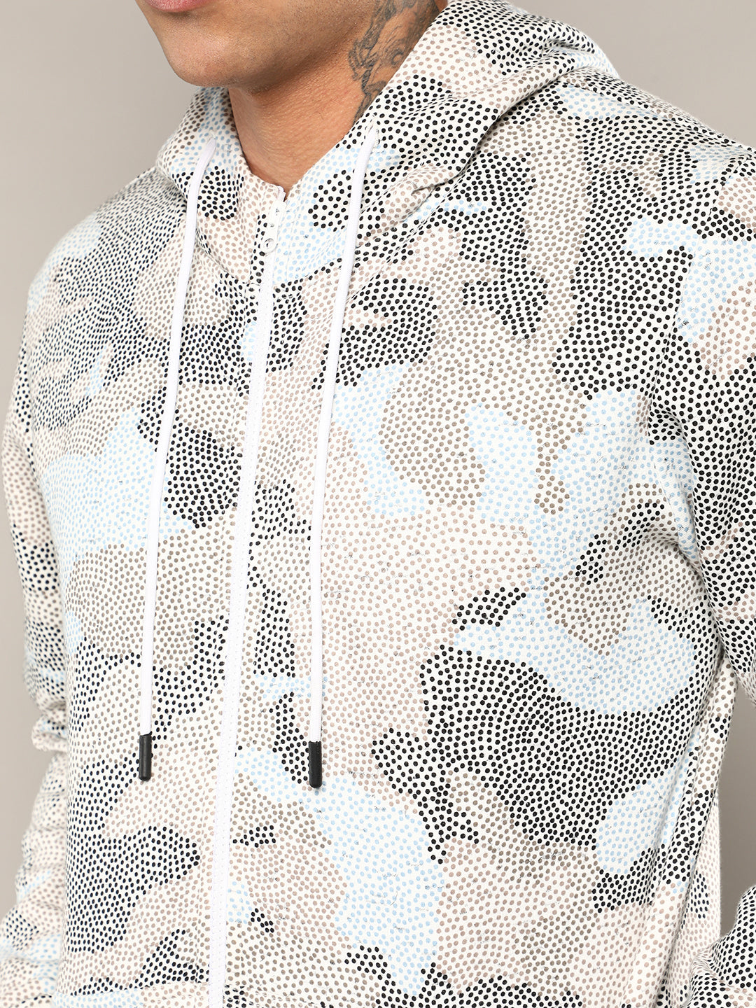 Abstract Dotted Sweatshirt