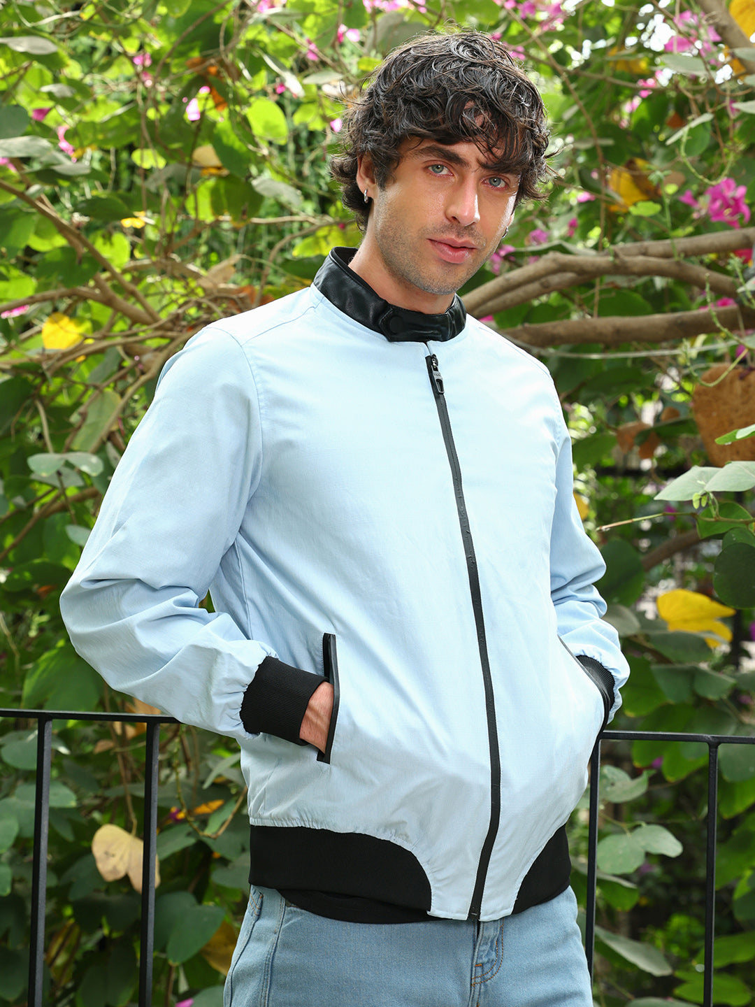 Block Rider Bomber Jacket