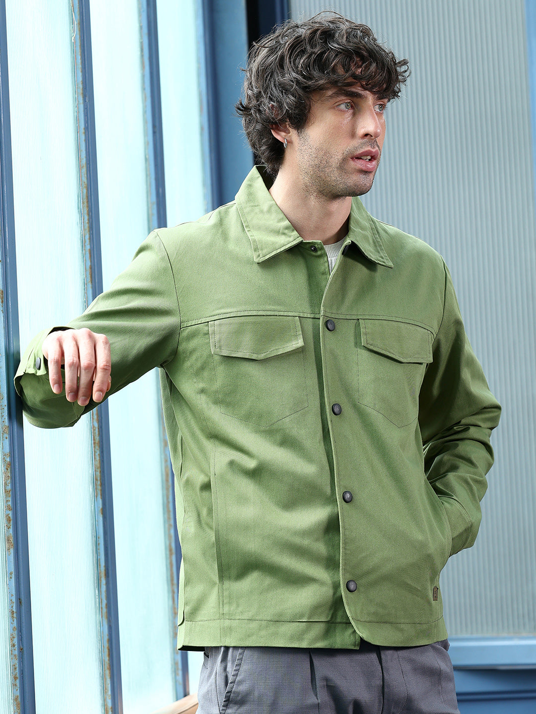 Utility-Twill Jacket