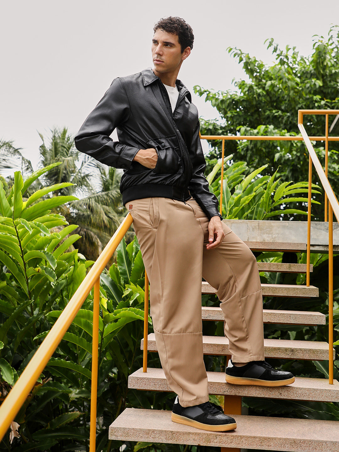 Zip-Front Embossed Jacket