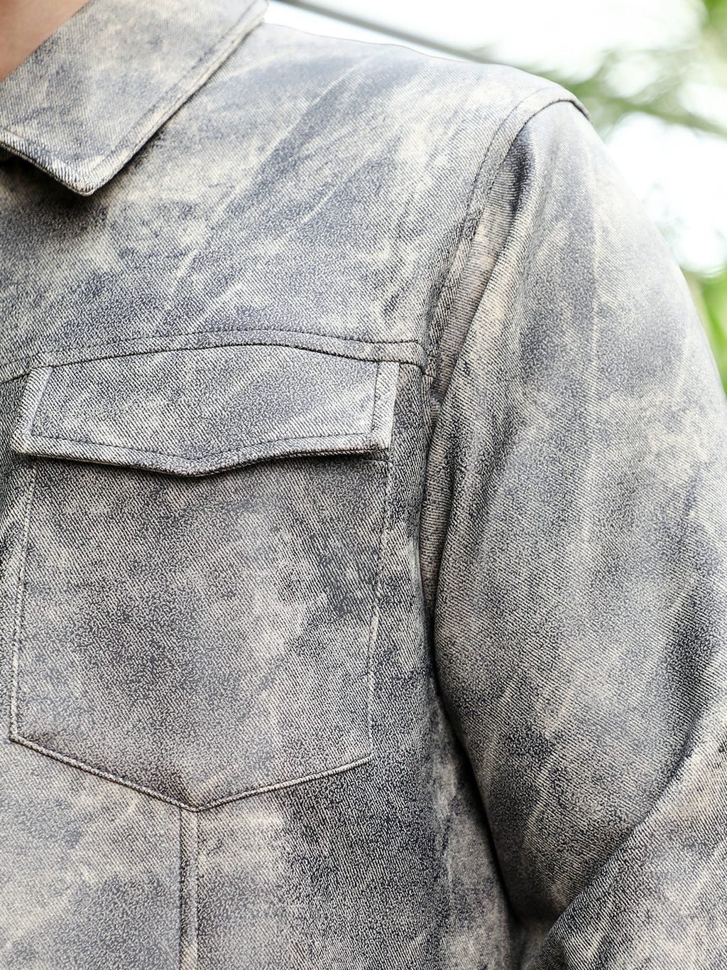 Dye Utility-Twill Bomber Jacket