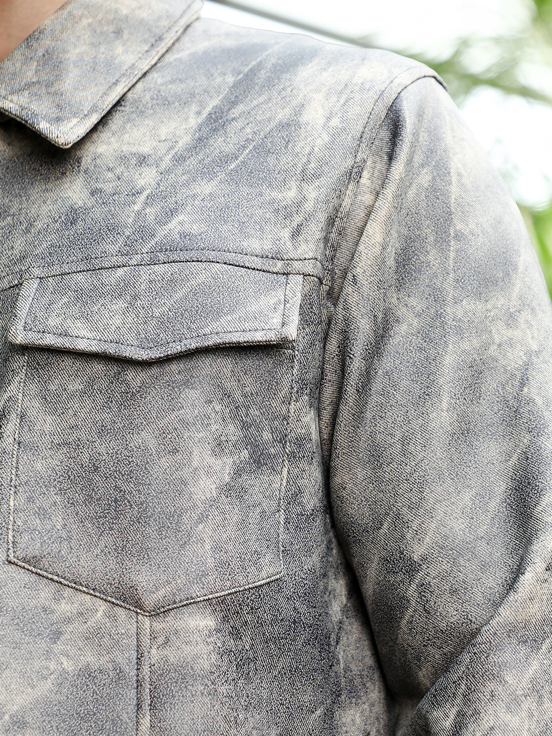 Dye Utility-Twill Bomber Jacket