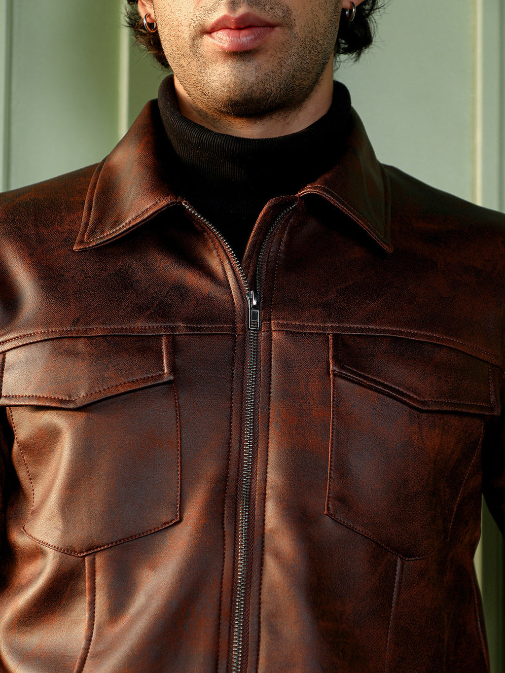 Dye Utility-Twill Bomber Jacket