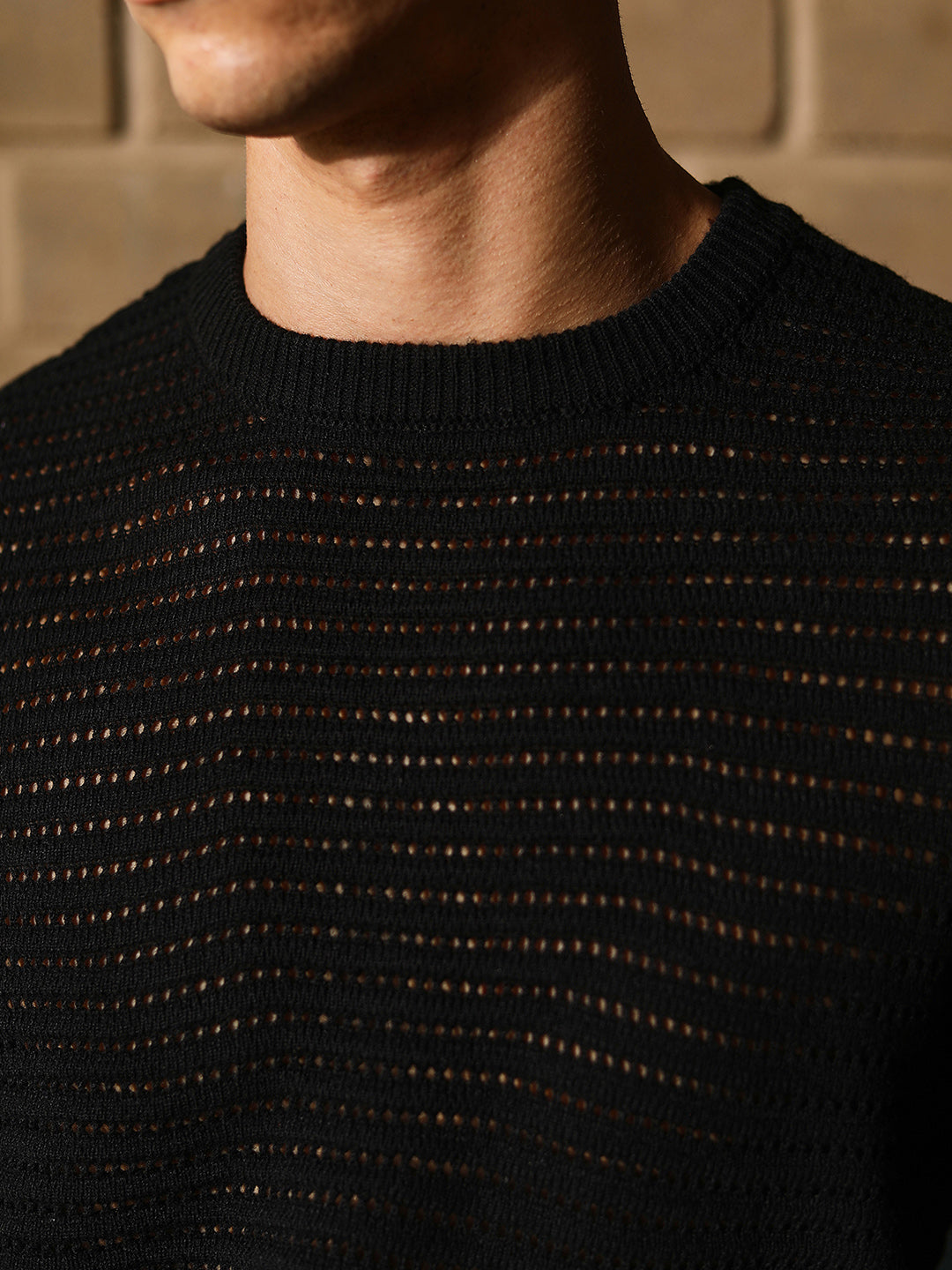 Loose-Knit Pullover Sweater