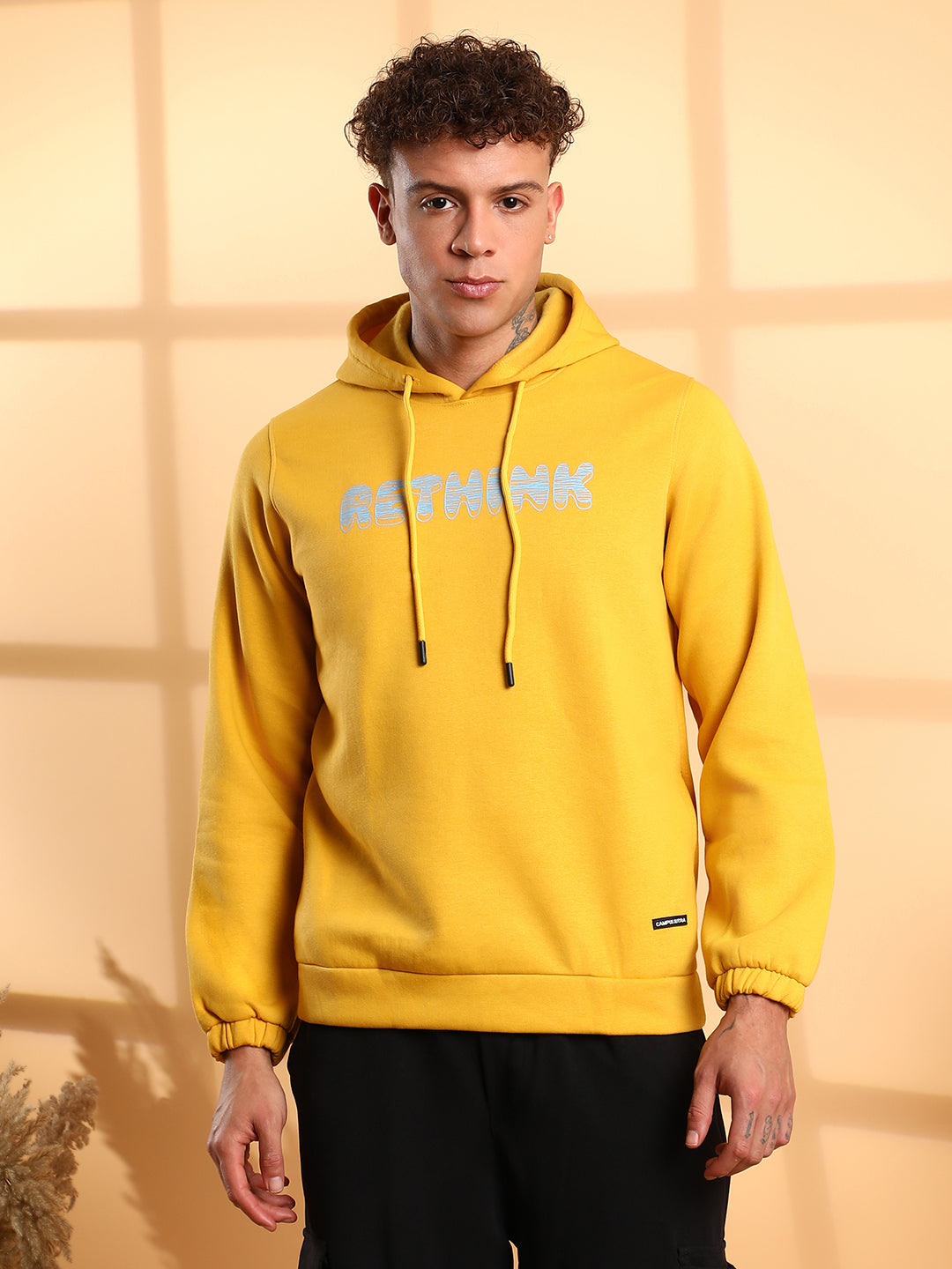 Men's Rethink Hoodie With Ribbed Hem