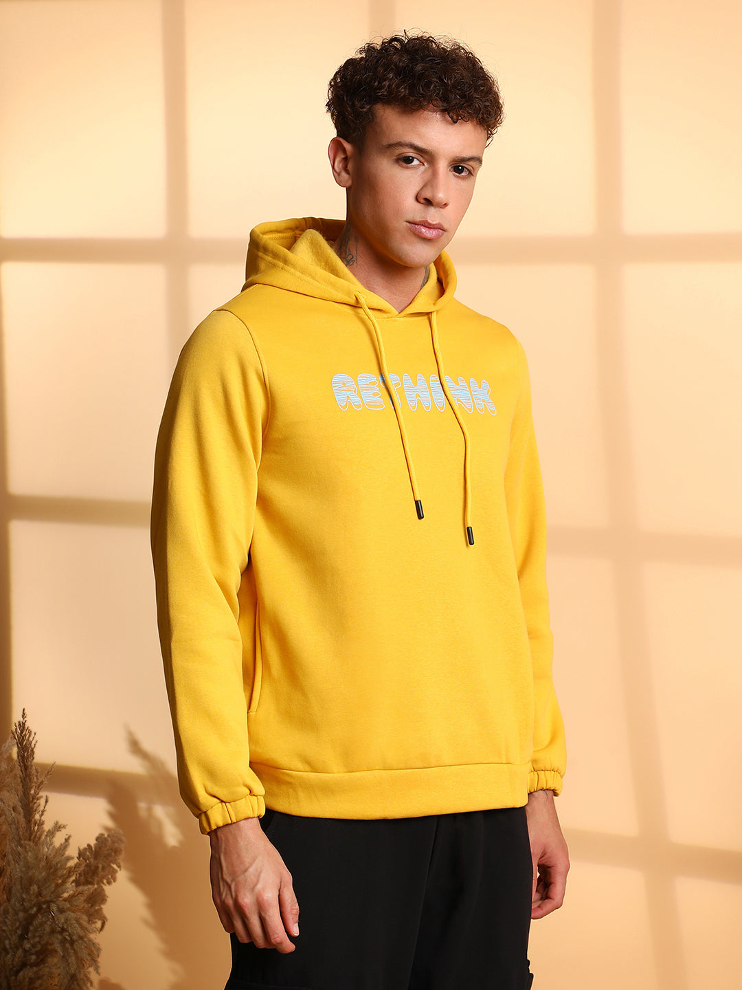 Men's Rethink Hoodie With Ribbed Hem