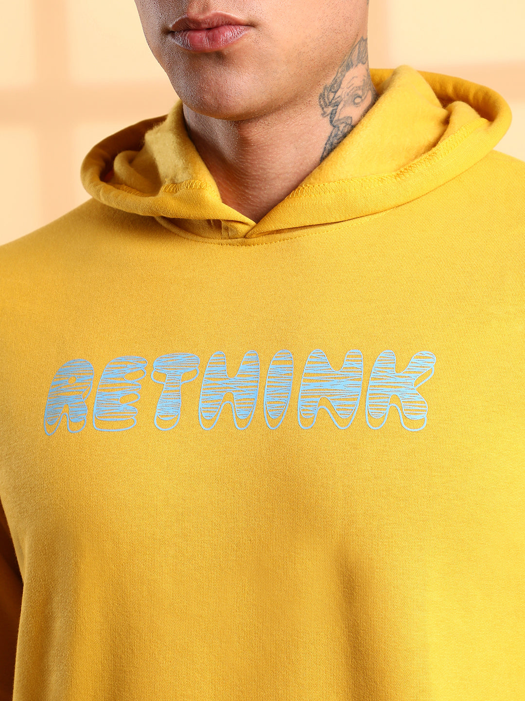 Men's Rethink Hoodie With Ribbed Hem