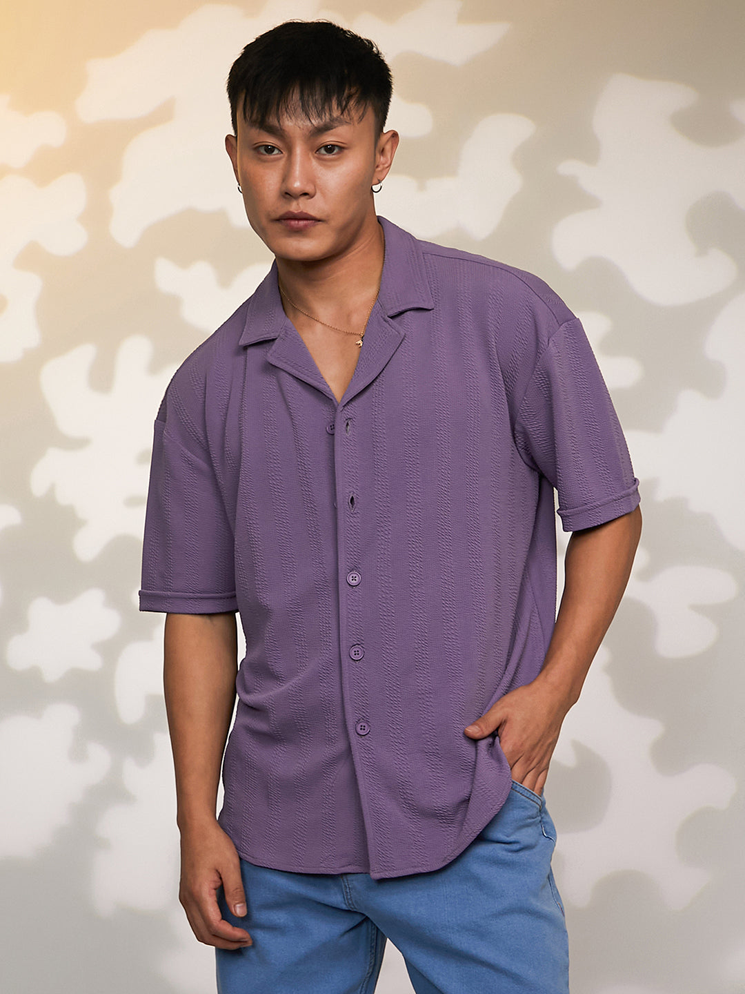 トップス FWM UNDERGROUNDYOKO SHIRT PURPLE size S T-shirts order for women in Ukraine | MARYMAX