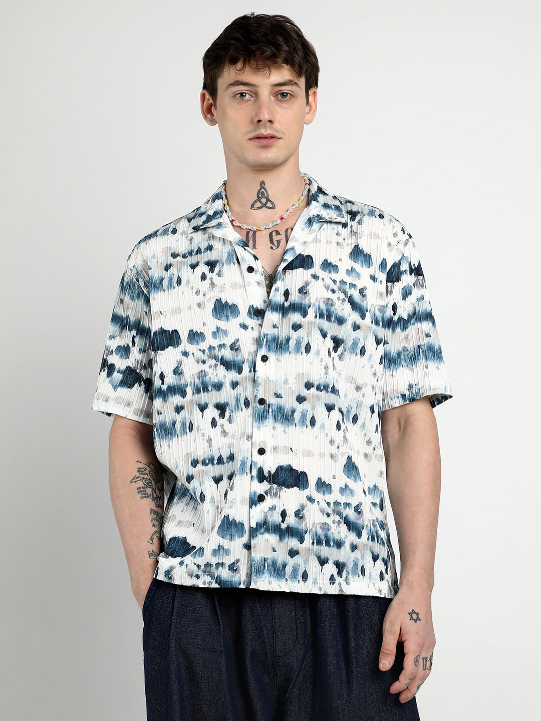 Oversized Water Strokes Shirt