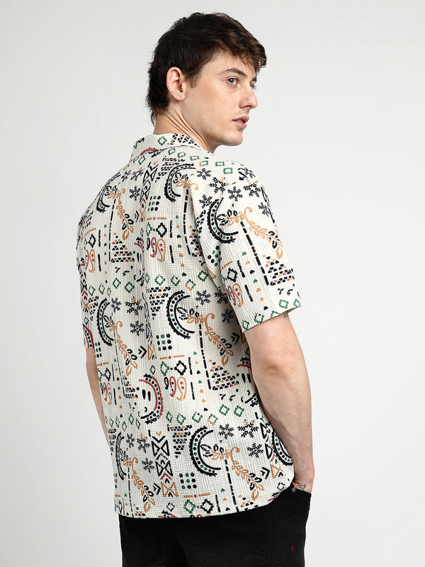 Oversized Bohemian Shirt
